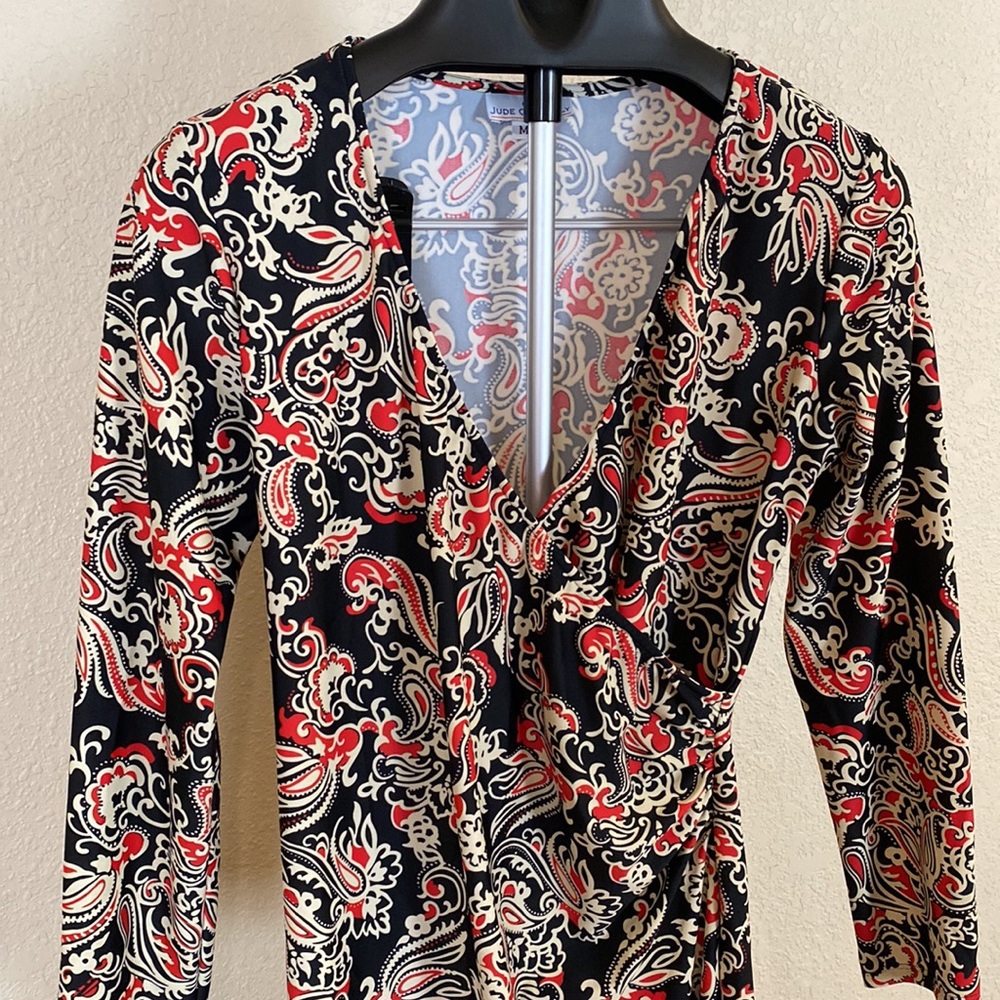 Jude Connally Popover Wrsp Look Dress